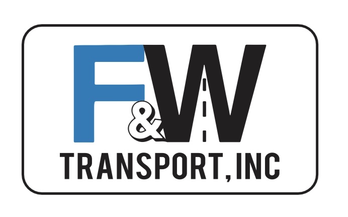 F and W Transport logo. Nashville warehousing and logistics company.